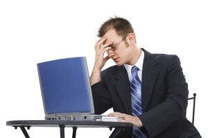 PIC - FRUSTRATED BUSINESSMAN